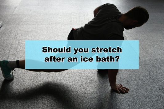 should you stretch after ice bath