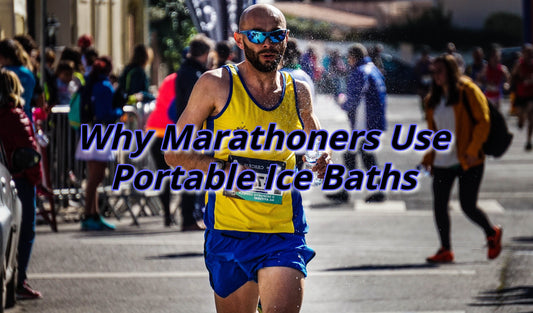 why marathoners use portable ice baths